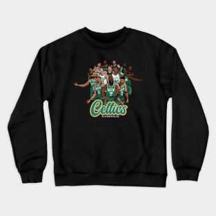 BOSTON CELTICS 2023-24 ROSTER Crewneck Sweatshirt